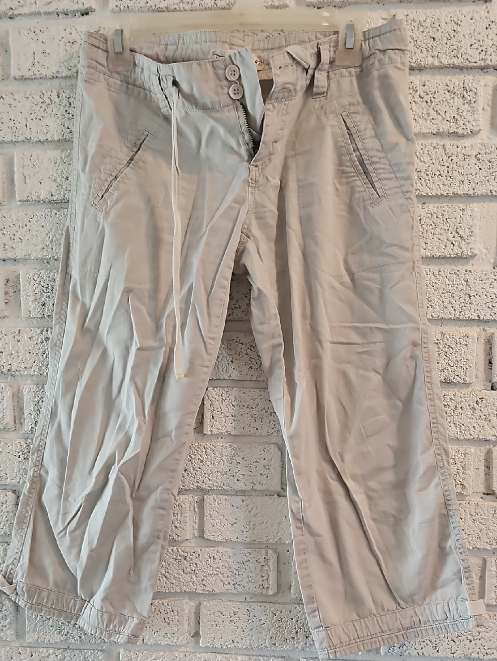 Bluenotes Light Khaki Drawstring Chinos